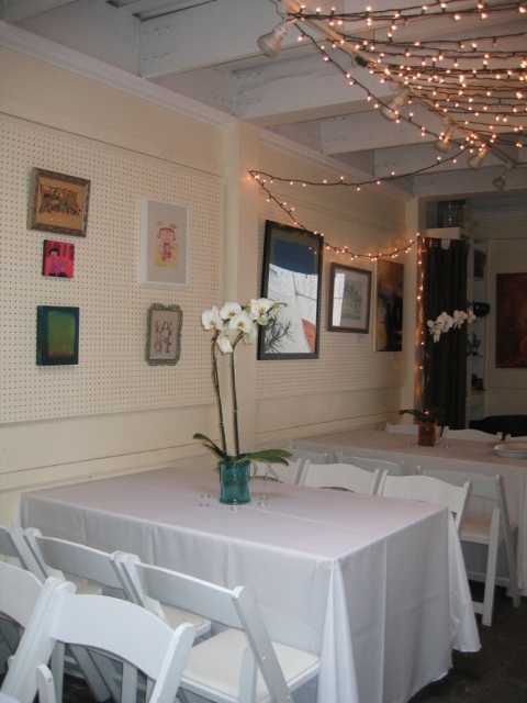 The Lab, transformed into a beautiful reception venue
